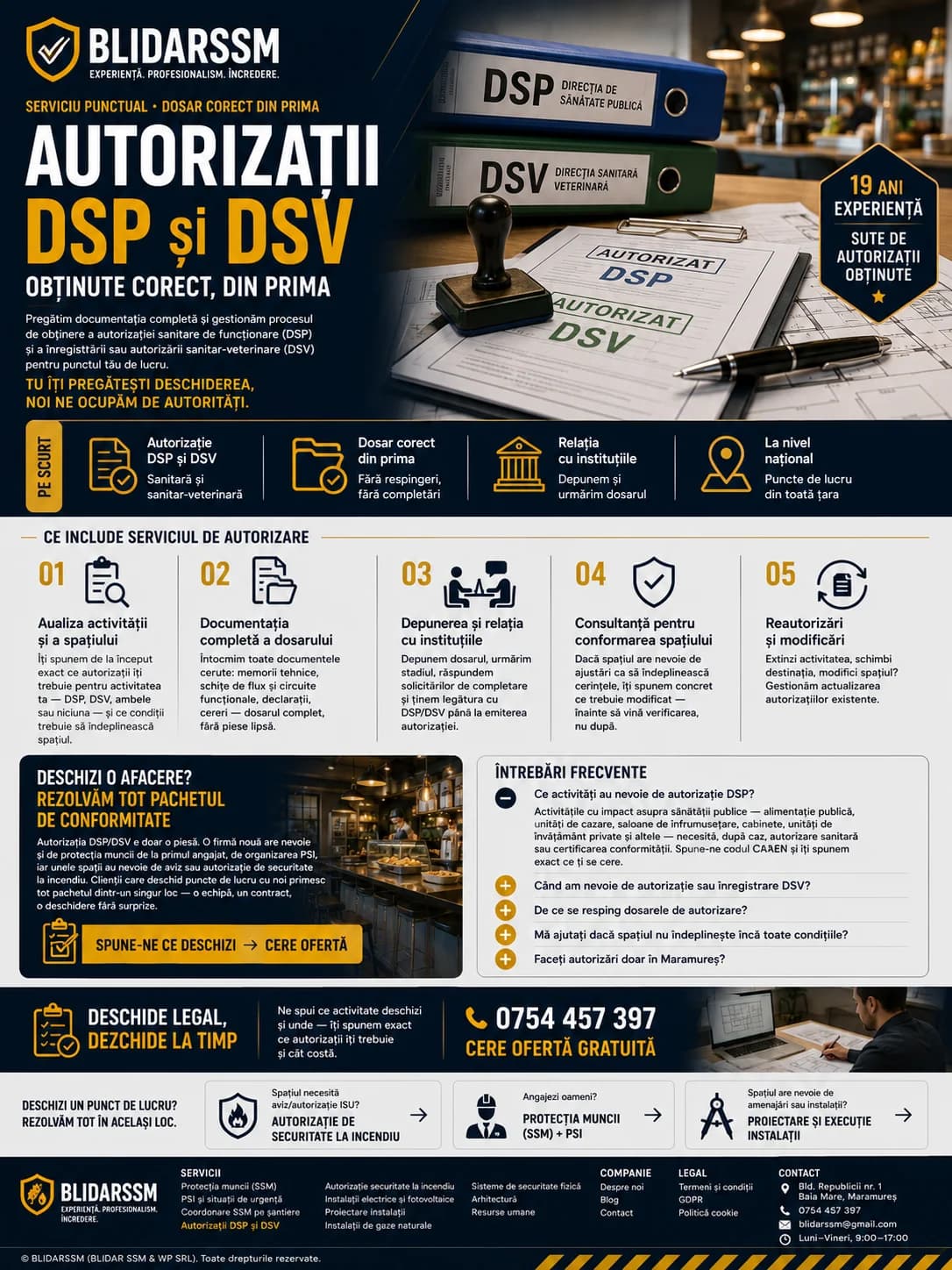 Autorizații DSP și DSV