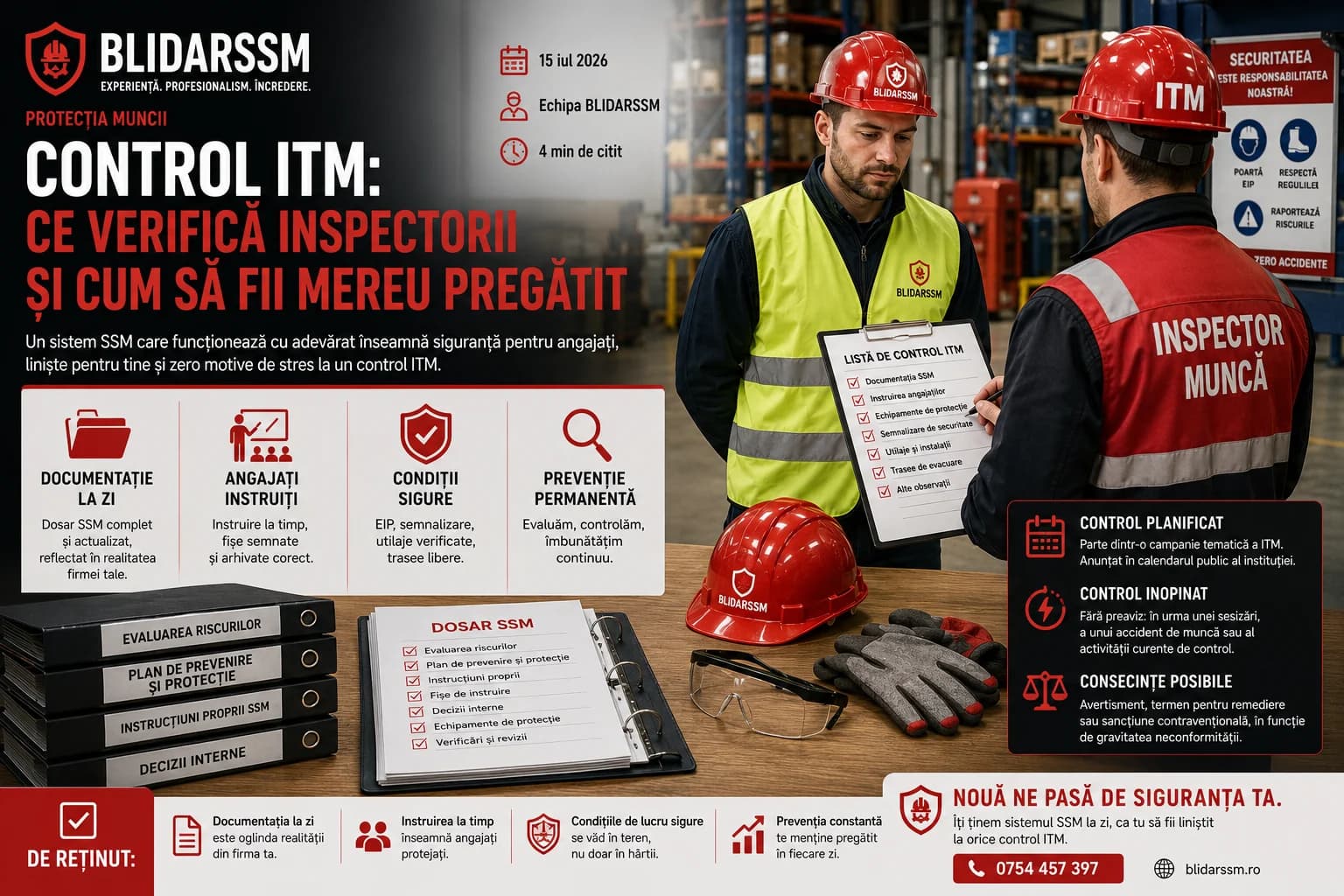 Control ITM: ce verifică inspectorii și cum să fii mereu pregătit